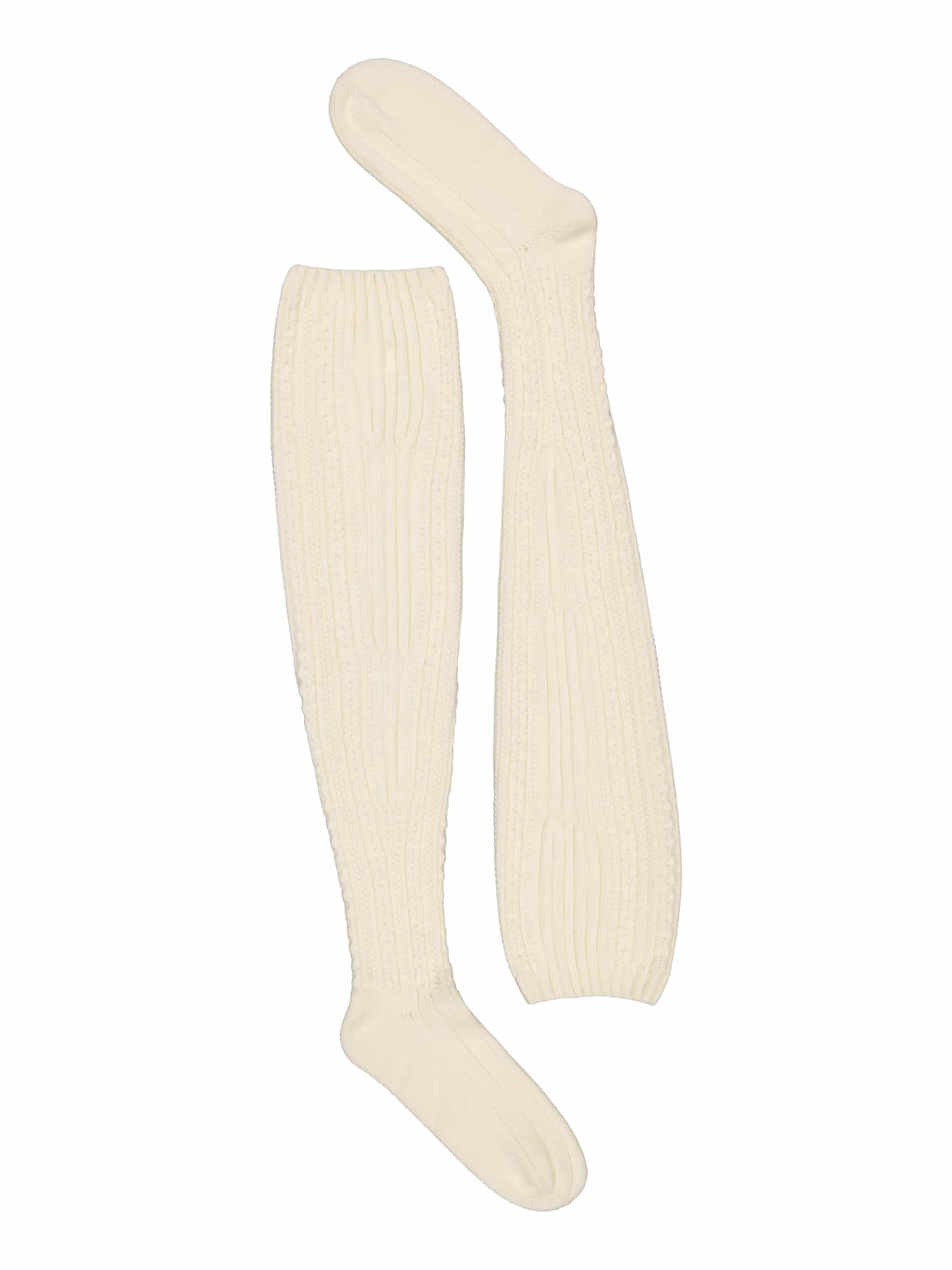 Long Wool Socks-White_H
