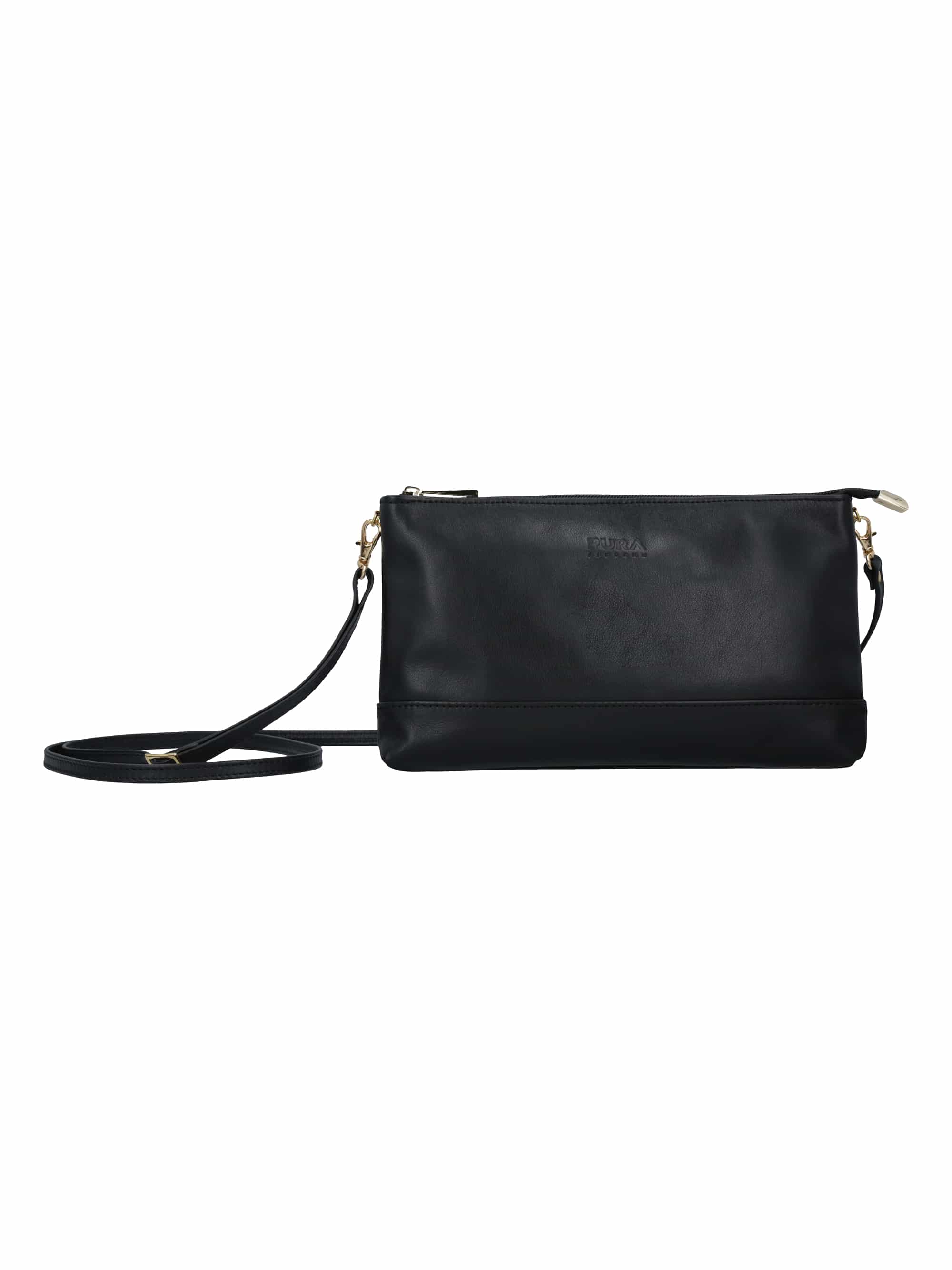 PURA Small Clutch, musta