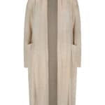 pura lounge long cardigan vaaleanbeige