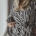 ZEBRA Dove Dress